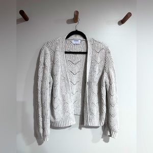 Oatmeal Grandpa Old Navy Cardigan
